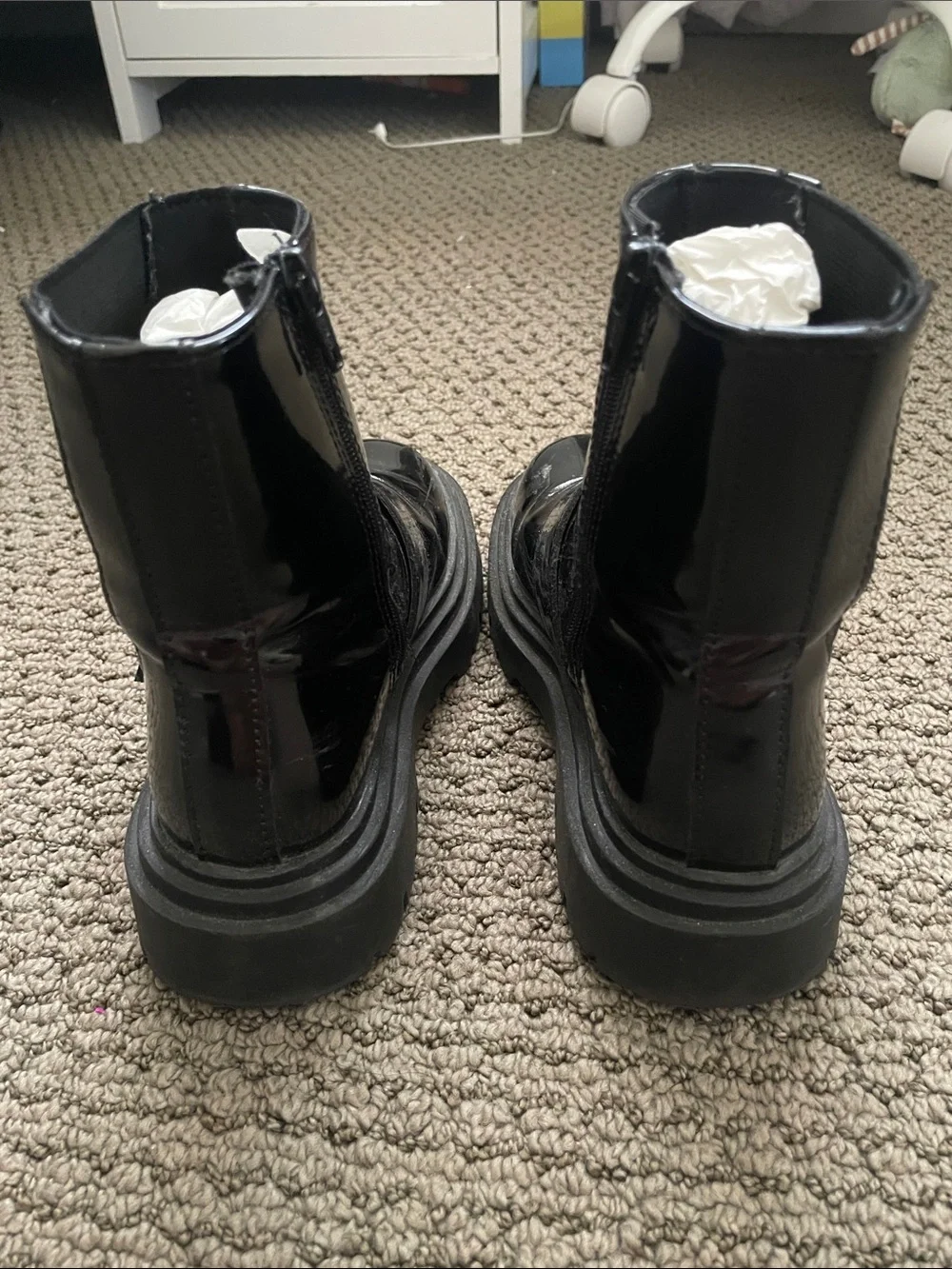Zara Rhinestone Heart Ankle Boots